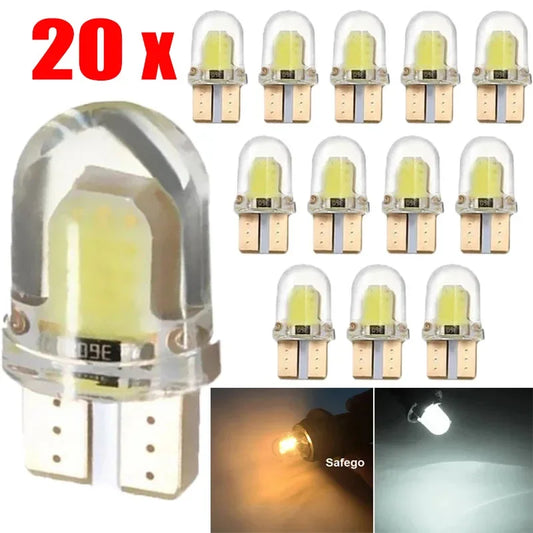 T10 194 168 W5W Canbus Bright White Interior Reading