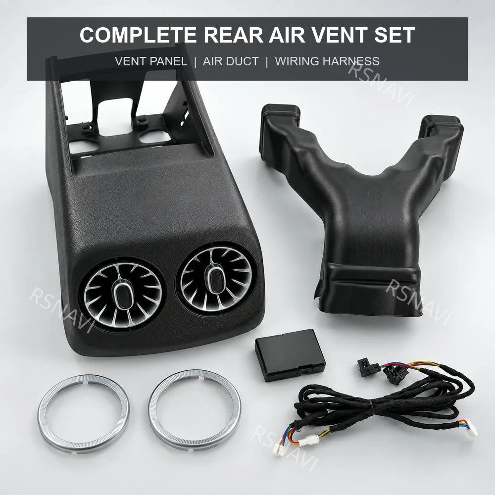 For Mercedes-Benz Cla W117 Gla W156 Rear Turbine A C Vents