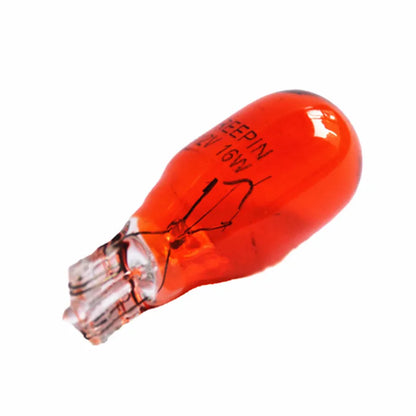 2PCS Brake T15 16W 12V Glass Halogen Bulb Interior