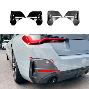 For BMW 4 Series I4 G26 Rear Bumper Lip Diffuser Side Splitter