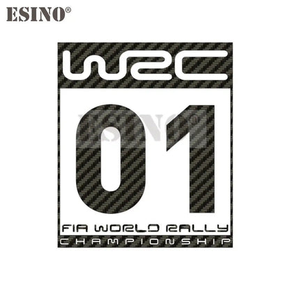 Creative Decals Wrc Fia World Rally Championship Door Vinyl