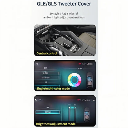 For Mercedes Benz W167 Gle Gls Colour Vents Ambient gle53 gls63
