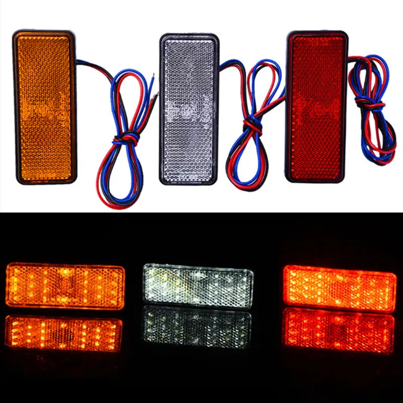 For Motorcycle Electric Vehicle 1PCS 12V Side Marker Warning