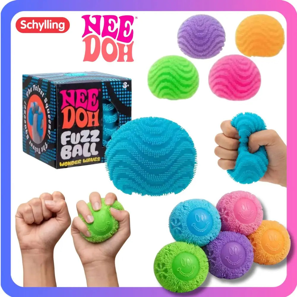 For People Under Pressure Fun Soft Needoh Fuzz Ball Blind Box