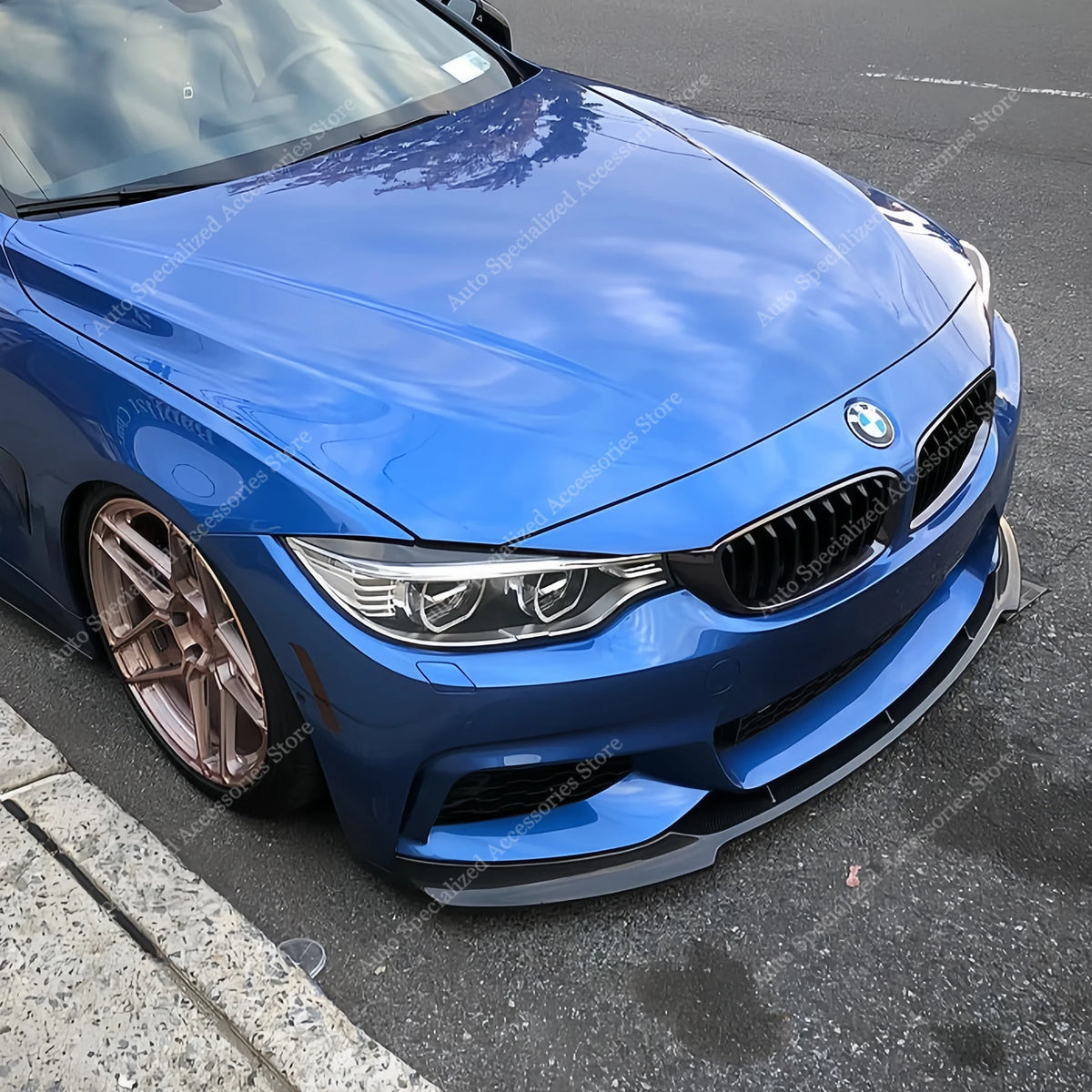 For BMW F32 F33 F36 430I Front Bumper Lip 430D 440I M Sport