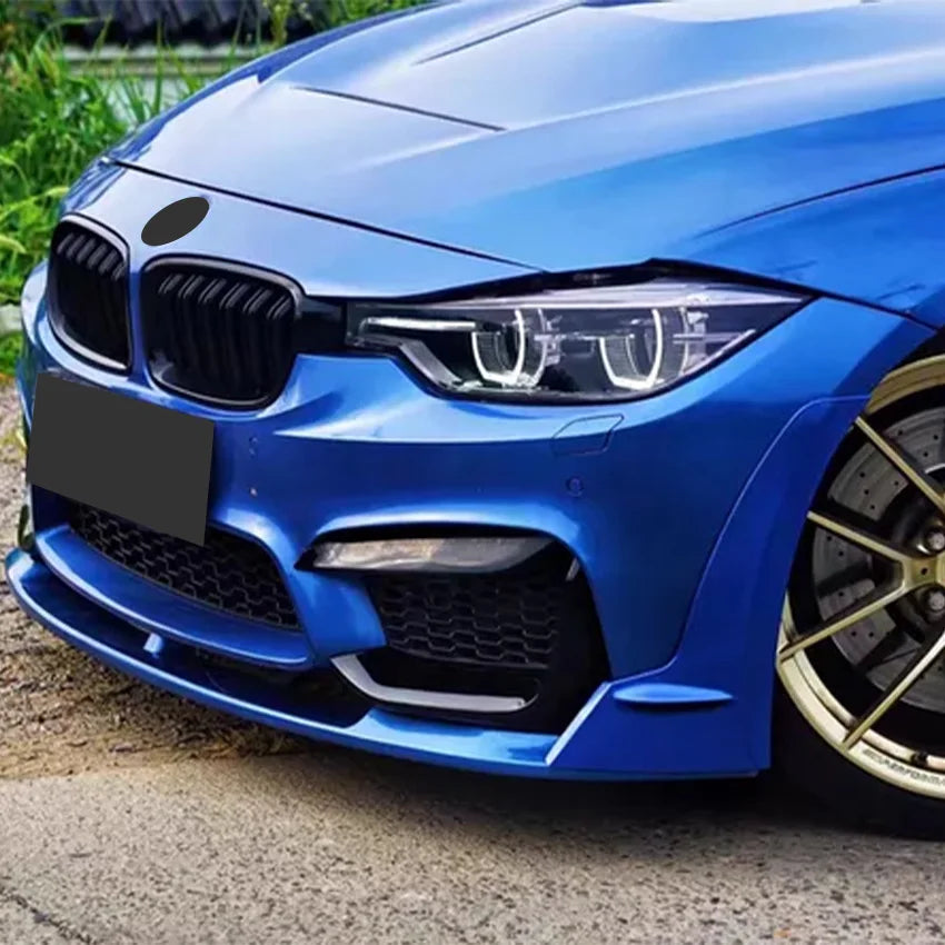 For BMW F80 Rear M3 F30 M3 Front Bumper Lip Spoiler Splitter