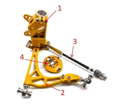 For BMW E90 E92 Front Chassis Kit