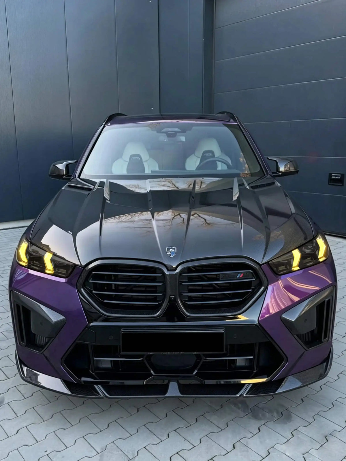 For BMW X5 G18 X6 G19 X5M F95 X6M F96 Lci Yellow Drl White Dual