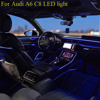 For Audi A6 C8 2018 2026 Kyncho Intelligent Ambient 12V Colors
