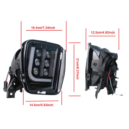 For Dodge Ram 1500 2013 2014 Fog Drl Bumper Driving 2015 2016