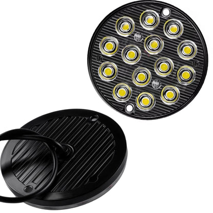 12-24v 2PCS Round Strobe Flash Emergency Flashing Warning Cars
