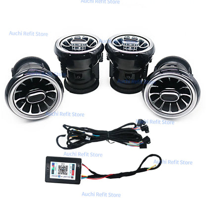For Audi Q2 2017-2023 256 Colour Vent Interior Turbine Air