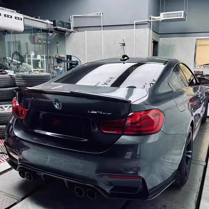 For BMW F82 M4 Coupe 2014-2020 M4 Rear Trunk Boot Lid Lip