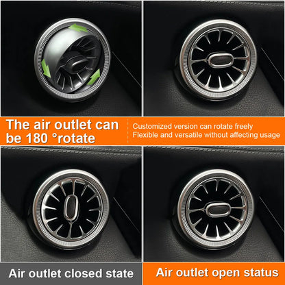 For Mercedes Benz W213 E-Class RGB Colours Air Vents Control