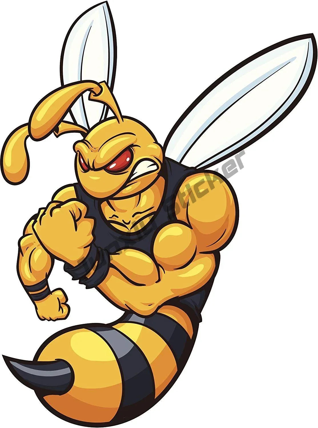 For Bumper Window Laptop Waterproof Lovely Angry Hornets