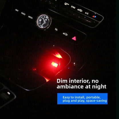 USB Powered Interior Plug Play Colorful Atmosphere Neon MINI