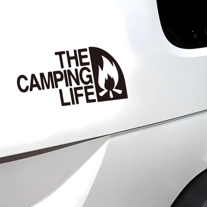 For Auto Side Rear Window Tailgate Camping Life Campfire Window
