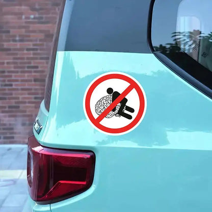 Sticker Waterproof Vinyl Decal On Bumper self-adhesive SH72