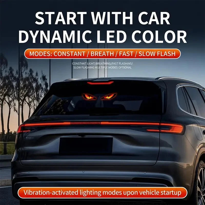 Demon Eye Ambient Mood Wireless Solar Powered Breathing Neon