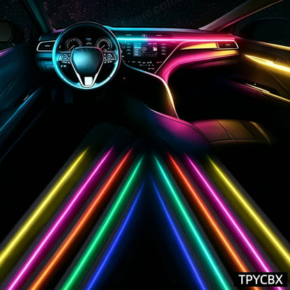 For Auto Diy Cuttable Flexible Decorative Ambient 110CM Acrylic