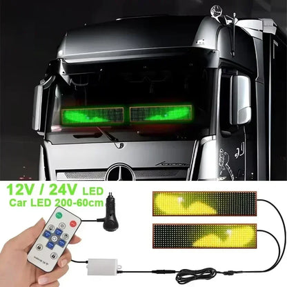For Board Windshield 12V 24V Large APP Truck Devil Eye Pixel