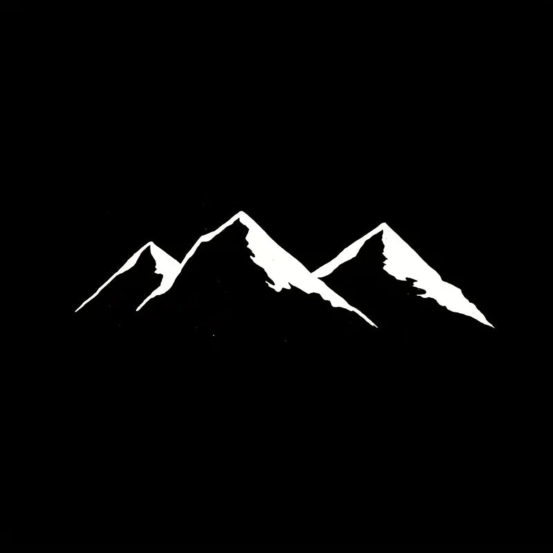 1PC Mountain Range Waterproof Removable Vinyl Sticker Trunk