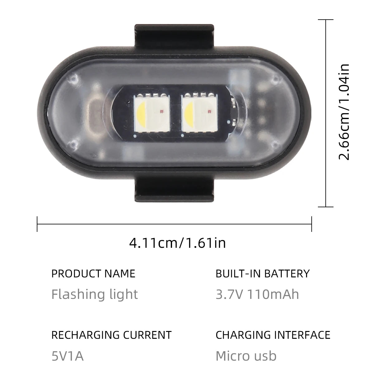 RGB Aircraft Strobe Motorcycle Flash Position Wireless Airplane