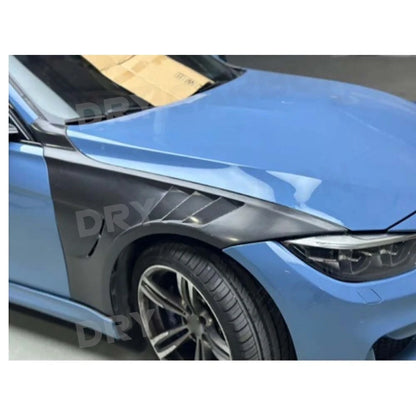 For BMW F82 M4 2014-2018 Frp Carbon Fiber Front Vented Fender