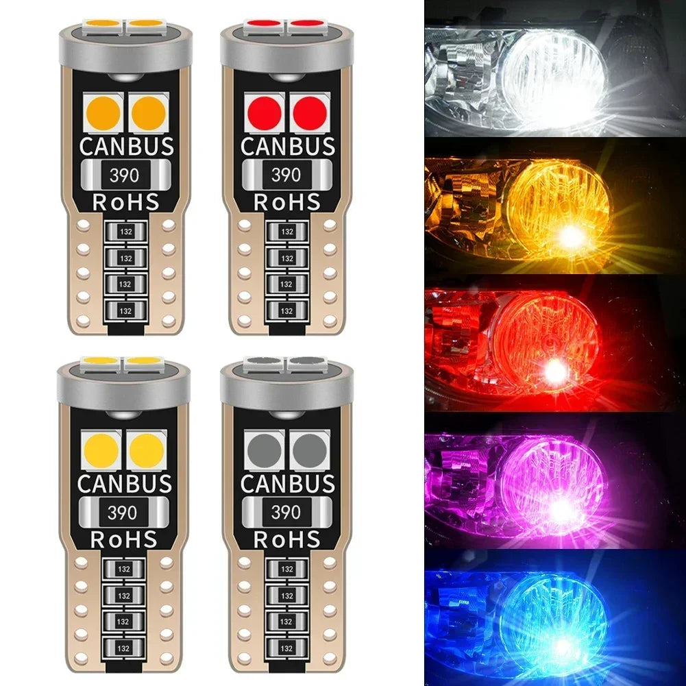 2PCS T10 W5W 168 3030 6SMD Super Bright Parking