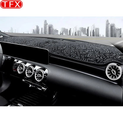 For Mercedes Benz A-Class W177 A160 Flannel Dashmat Dashboard