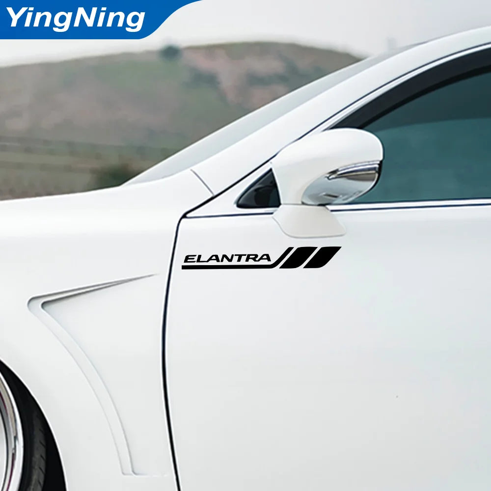 For Hyundai Elantra Auto Accessories 2PCS Side Reflective