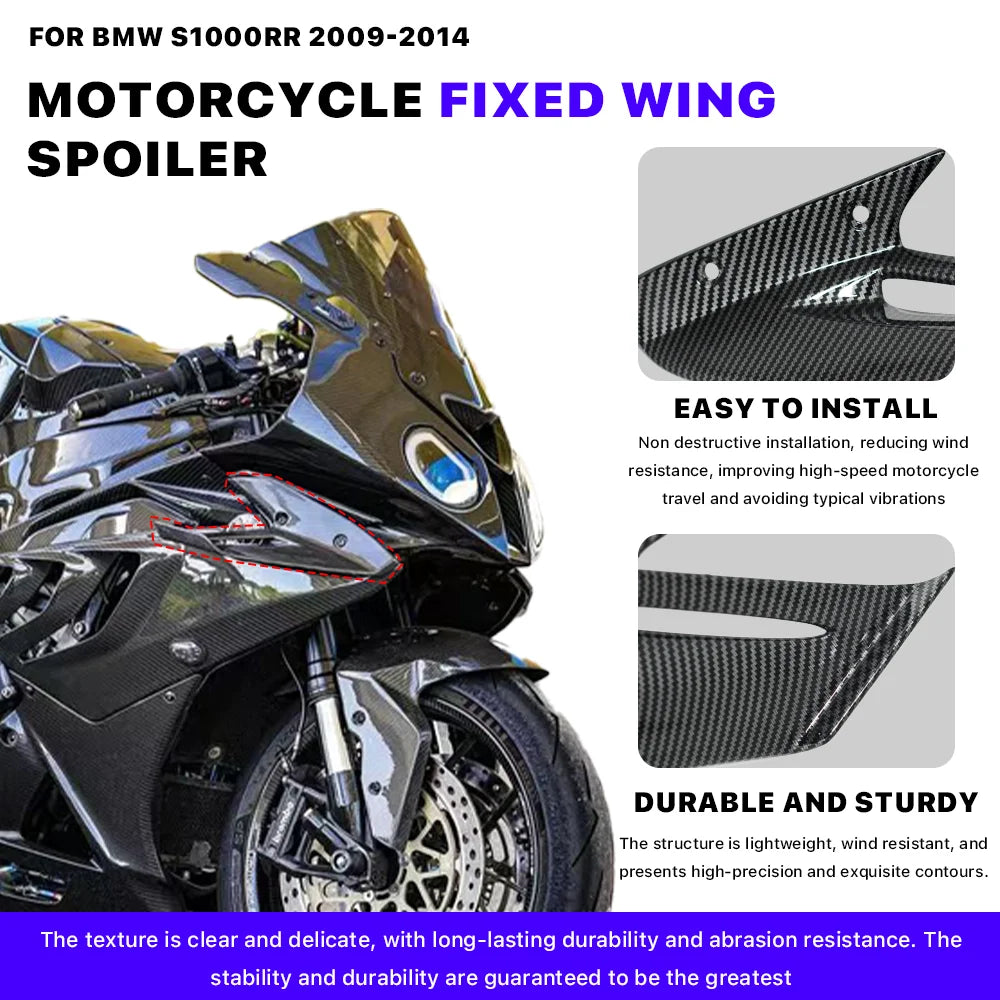 For BMW S1000RR M1000RR S1000 Rr 100 Real Carbon Fiber 2009-2014