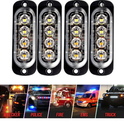 Wireless Grille Warning Strobe Flashing Beacon 12V 24V
