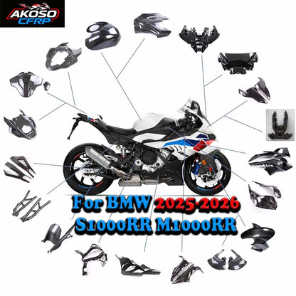 For BMW S1000RR M1000RR 2025+ Carbon Fiber Motorcycle Fender