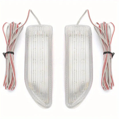 1-2pcs Turn Signal 13LED Rearview Mirror Warning anti-collision