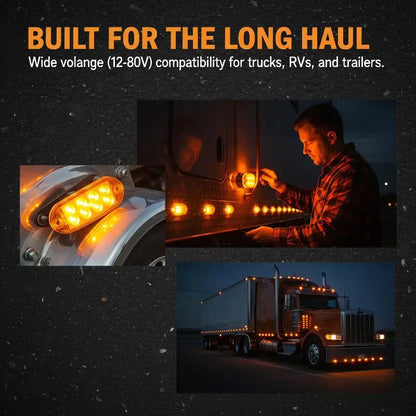 For Safety Emergency Vehicles 6LED Waterproof high-brightness