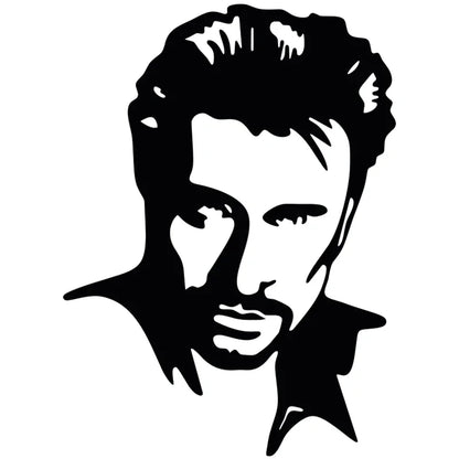 Anime Rule Mylife Generic Johnny Halyday Creative Window Sticker