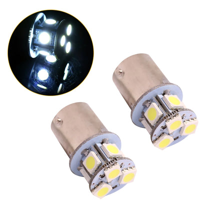 White Brake Bulb ba15s R5W 1156 5050 8SMD Bulbs