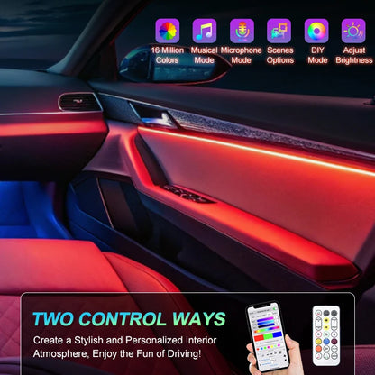Ambient Lighting Kit Fashional Acrylic Dynamic Strip