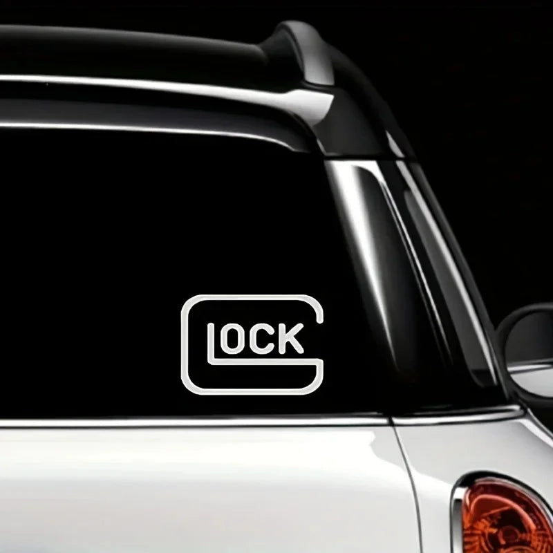 Creative Lock Sticker Laptop Bumper Wall Truck Moto Van