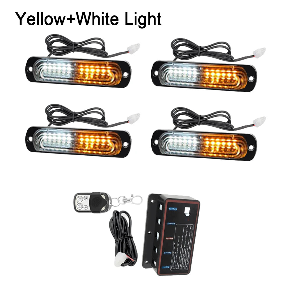Suitable Cars Motorcycles Flashing Strobe Trailers Etc Trucks
