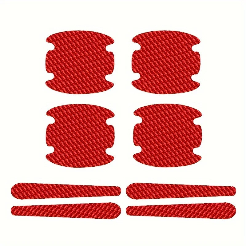 8PCS Door Bowl anti-scratch Sticker Clear Handle Protection Paint