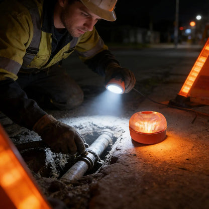 Strobe Trucks Weatherproof Magnetic Sos Driving Safety Beacon