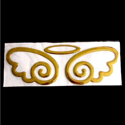 1PC 3D Angel Wings Pvc Sticker Decal Rear Body