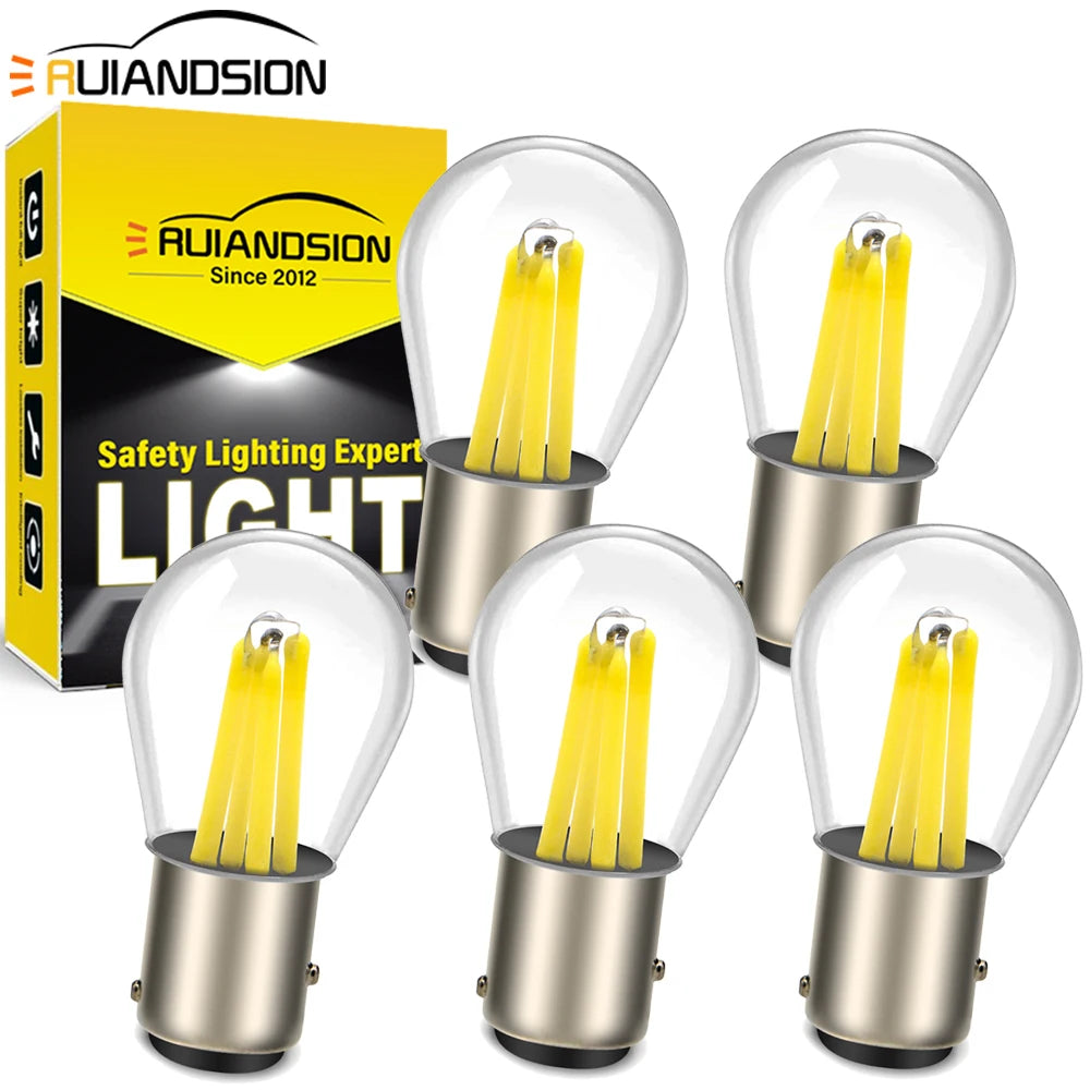 For Rv Side Marker Lamp Boat Ruiandsion 5X 1157 bay15d P21 5W
