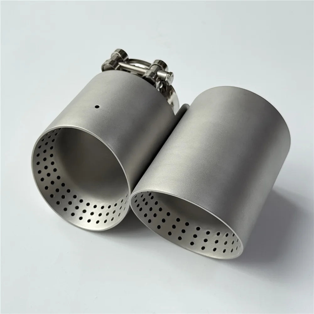 For BMW F87 F80 F82 F83 Sandblasting Stainless Steel Exhaust Tip
