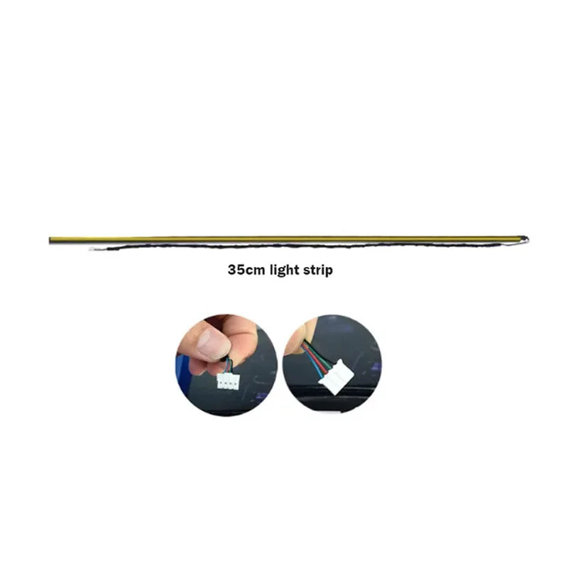 Ambient RGB Colors Parts Main Sub Controller 110CM Strip