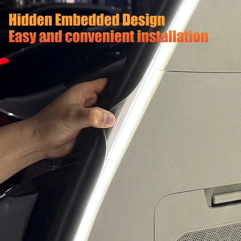 Trunk Lighting Strip Flow Welcome Ambient Mood Automatic On