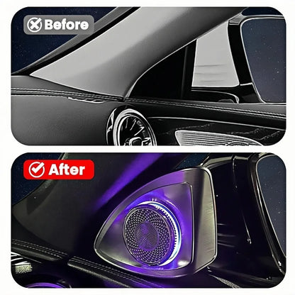 For Mercedes Benz CLS-class W257 C257 4D Rotation Glow Tweeter