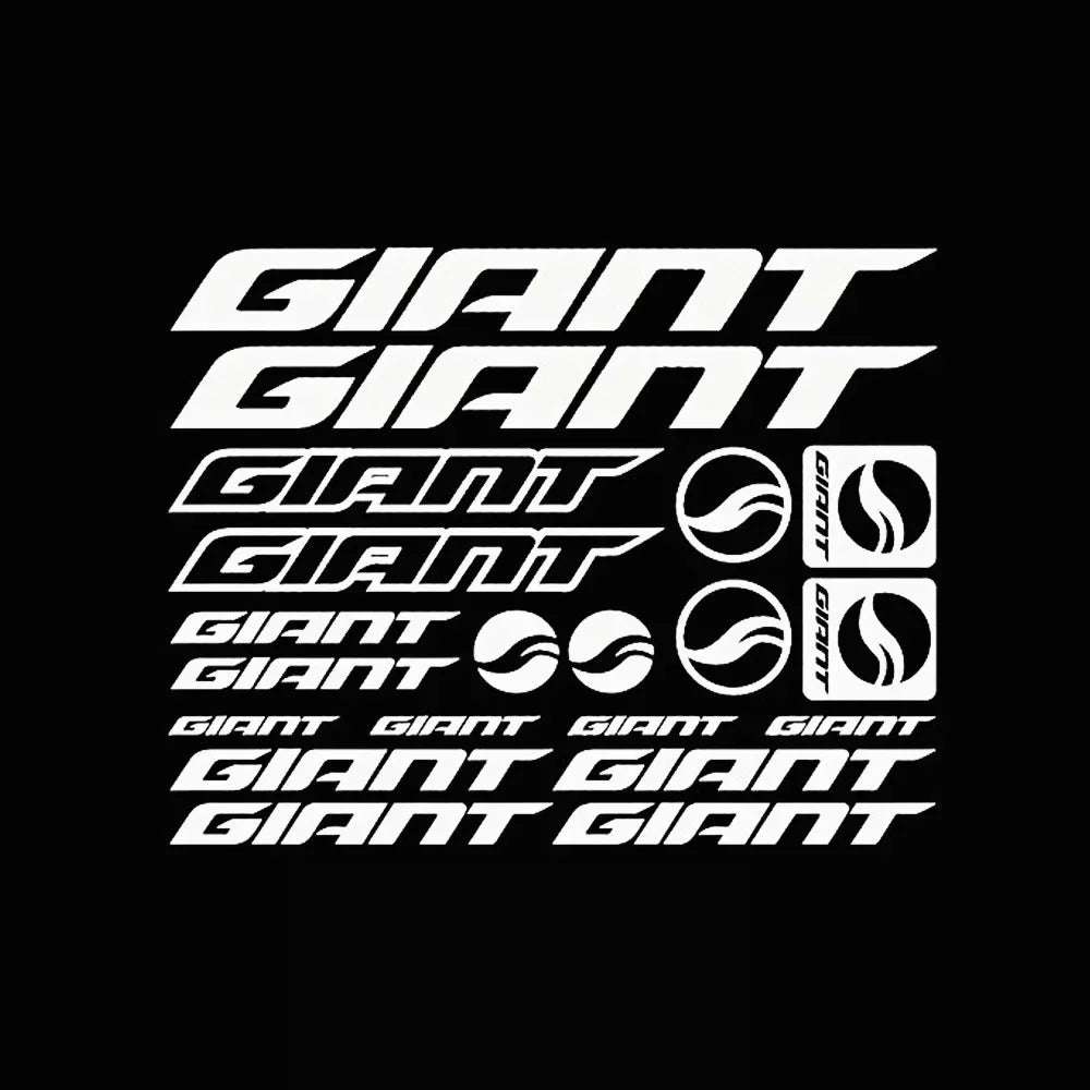 For Kit Giant Adesivi Bici Stickers 25CM 30CM 34CM Bike Mtb Bdc
